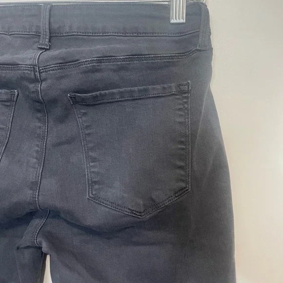 Pistola Women's Moto Skinny Jeans Dark Gray size 27 - Picture 7 of 8